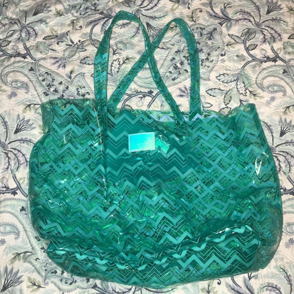VS PINK Waterproof Beach Tote